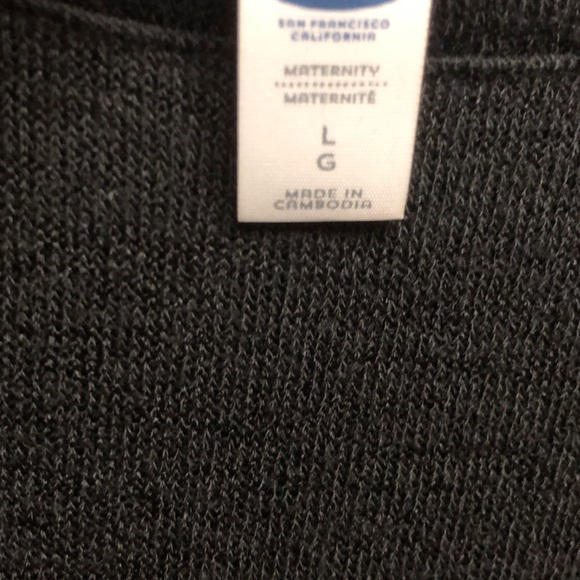 Old Navy Maternity Black Midi Dress - Picture 2 of 5